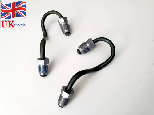 Pair rear brake pipes - brake,