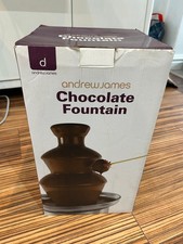 Andrew James 3 Tier Chocolate Fountain, heats 2lbs (900g) of chocolate