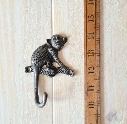 Coat hook single monkey - single,