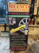 Millenco Bailey Wheel Clamp For  Pegasus Olympus Compact Heavy Duty Storage Lock