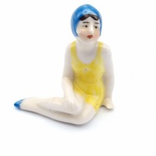  Art Deco Porcelain Bathing