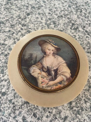 Vintage dubarry powder puff - vintage,