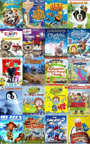 Kids dvds at bargain - ++,