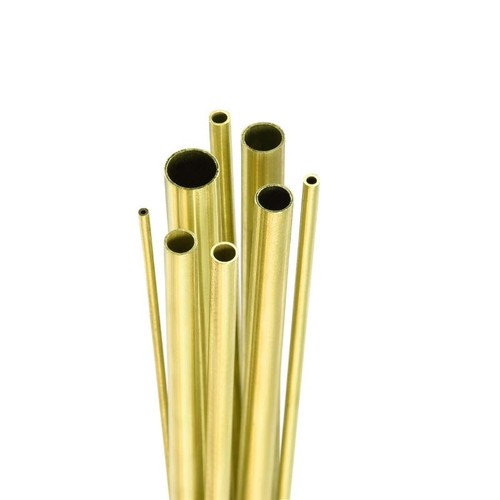 Brass round tube diy - round,