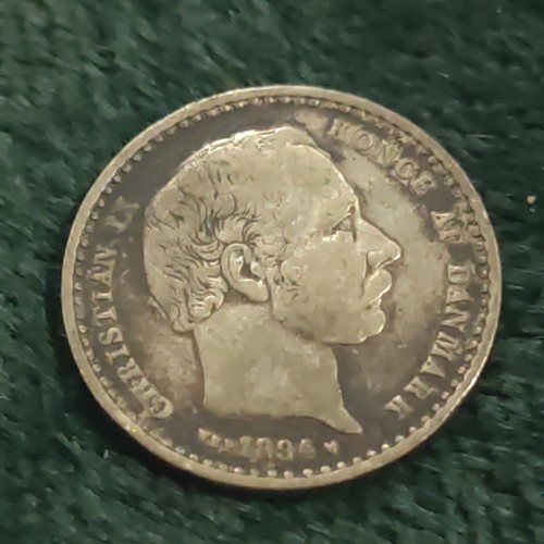 1894 denmark silver krone - 1894, 1