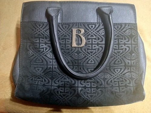 Vinrage biba logo bag with - logo,