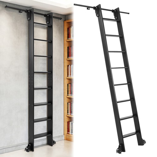 Sliding library ladder - 96",