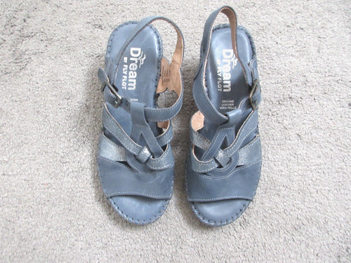 Sandals fly flot denim - sandals, blue