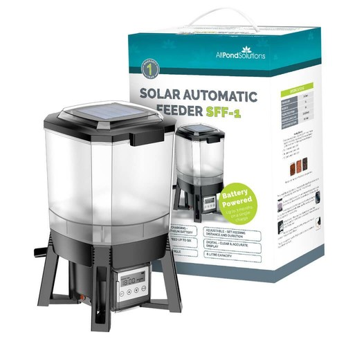 Solar powered automatic pond - powered,