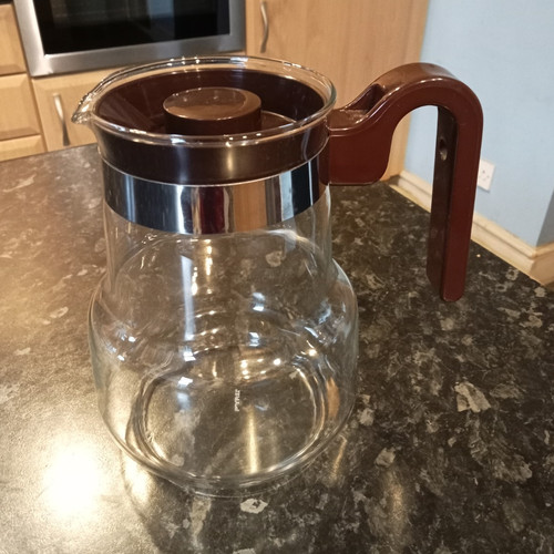 Pyrex clear glass coffee pot - clear,