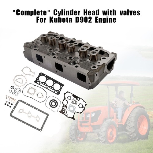 Complete cylinder head - complete,