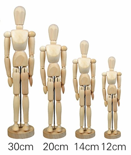 Wooden manikin human figure - manikin,
