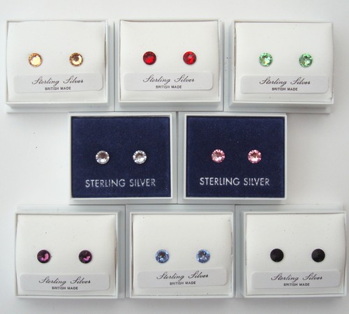 Pair sterling 925 silver - pair,