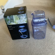 John Lewis Manual Ice Crusher Stainless Steel Teeth - Christmas present