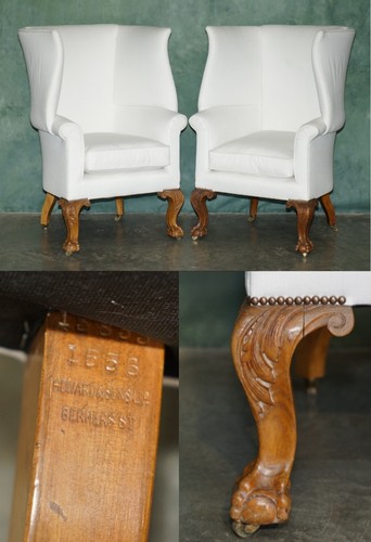Important antique 1880 pair - important,