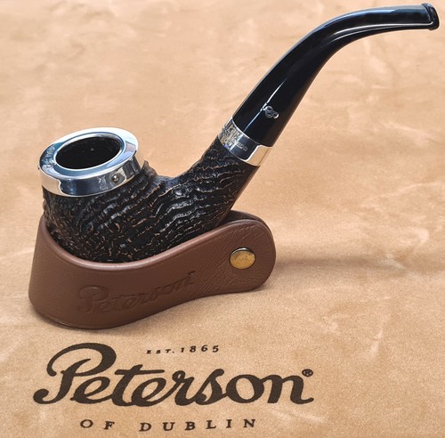 Peterson grafton leather pipe - peterson,