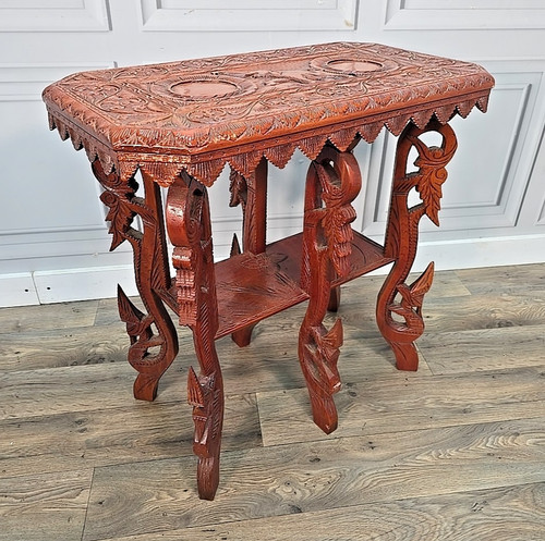 Antique vintage side table - vintage,