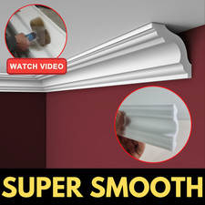 COVING CORNICE Wall Ceiling XPS HL50  Lightweight QUALITY 50mm x 50mm HOMEMERCE