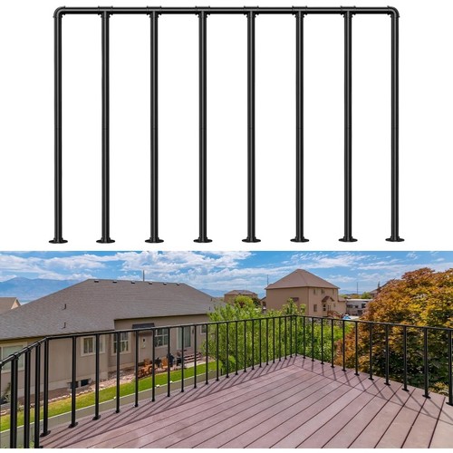 Metal porch railing - metal,