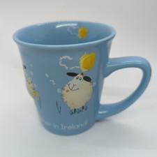 Vtg John Hinde Woolly Sheep 'I Survived the Weather In Ireland' 3D Mug/Cup 10oz