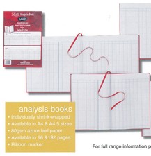 Letts Account Book A4 192 Pages 18 Columns - Hard Cover Ref LA218