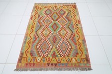 4x6 ft Multicolor Wool Kilim