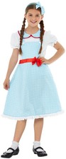 SMIFFYS - Girls Dorothy Fancy Dress Costume Childs  Outfit SIZE M 7-9 - B1