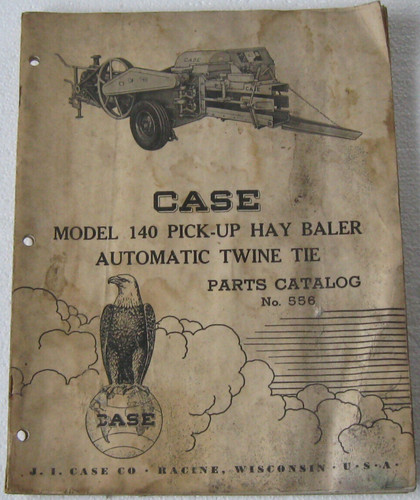 Case 140 pick hay baler - case,