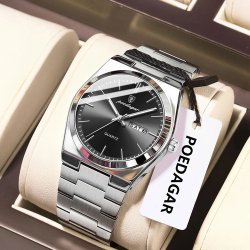 Poedagar luxury men quartz - poedagar,
