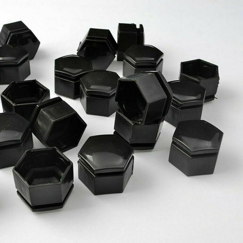 22mm black wheel nut - black,