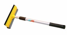 Telescopic Window Cleaner Squeegee Wiper Glass Sponge Head Extendable