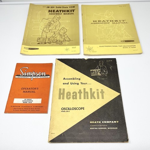 Lot vintage heathkit simpson - lot,