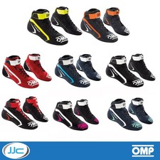 OMP First FIA 8856-2018 Approved Suede Race Boots (Motorsport / Race / Rally)