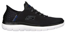 Skechers Mens Slip Ins Summits High Range Trainers Shoes Sneakers Black UK 6-12