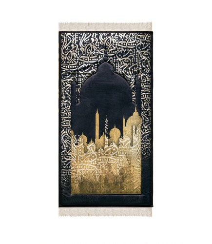 Islamic prayer mat velvet soft - mat,