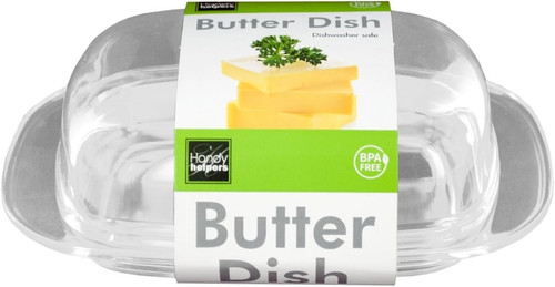 Acrylic butter dish with - dish,