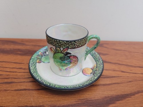 Art deco carlton ware orange - art,