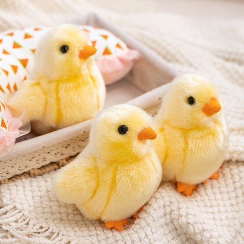 Soft realistic plush chick - realistic,