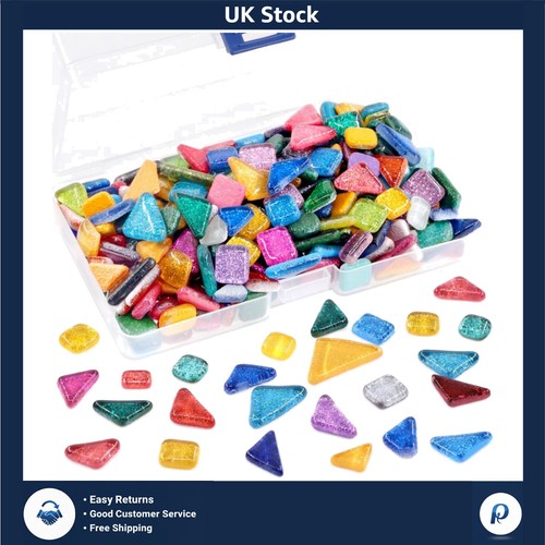 Vibrant glitter crystal mosaic - glitter,
