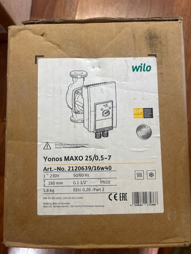 Wilo yonos maxo 5 7 - wilo,