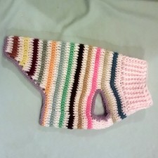 Handmade Crochet dog Jumper /