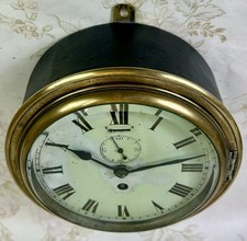 Antique Ships Bulkhead Wall Clock, Maritime, Nautical, Buren - Switzerland
