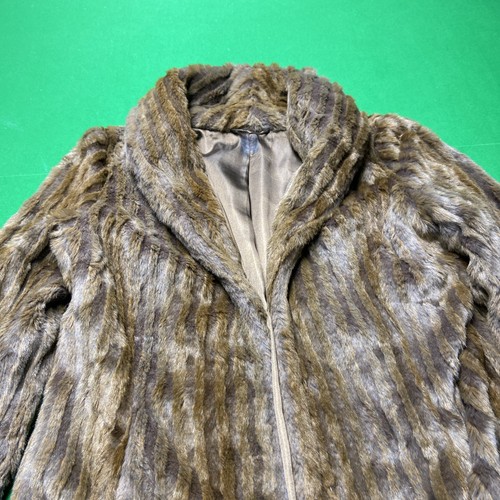 Musquash flank ladies fur coat - ladies,