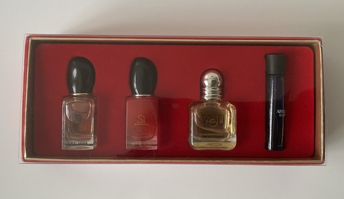 Giorgio armani boxed set 4 - of,
