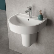 520mm Basin & Semi Pedestal 1