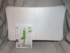 Nintendo Wii Fit Balance Board with Wii Fit Game Tested Working