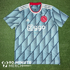 Ajax 2020/21 Away Shirt Adidas Large L | RARE Ziggo | Good Condition