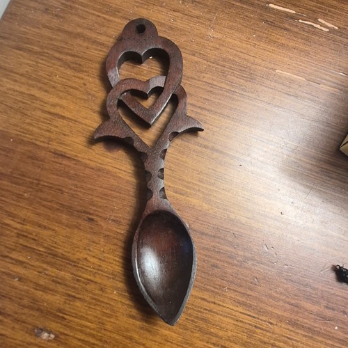 Welsh love spoon - welsh,
