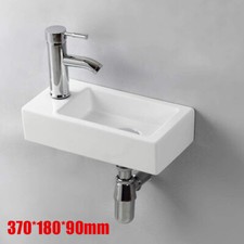 Small White Compact Bathroom