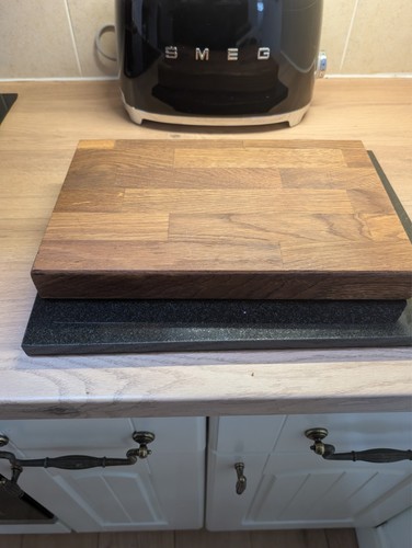 Solid oak butchers - 40, mm